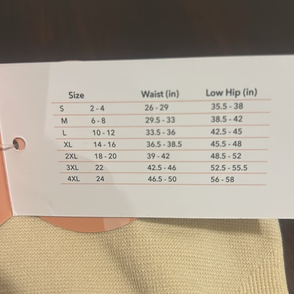 Shapermint Essentials All Day Every Day High-Waisted Shaper Shorts Nude Size 2XL - Picture 7 of 12